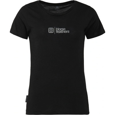 Horsefeathers Dámske tričko LEILA TECH T-SHIRT čierna