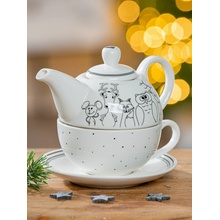 Gilde Porcelánová s puntíky Waldfreunde 15 cm