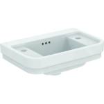 Ideal Standard Умивалник за стенен монтаж Ideal Standard Atelier Calla, лъскаво бял, 50 см, с 2 отвора за смесител (E251701)