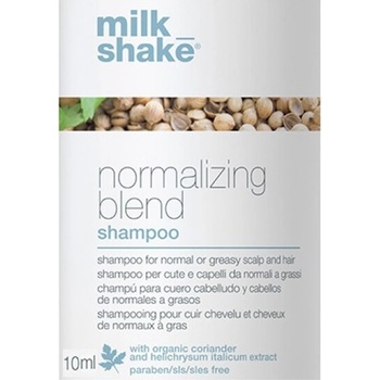Milk Shake Млечен шейк нормализираща смес без SLS/SLES шампоан за коса за почистване 10 ml