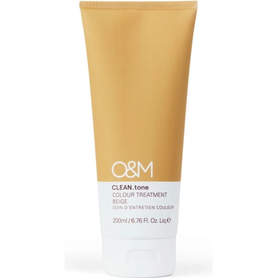 O&M CLEAN. tone Colour Treatment 200 ml оцветяваща кремообразна грижа Beige