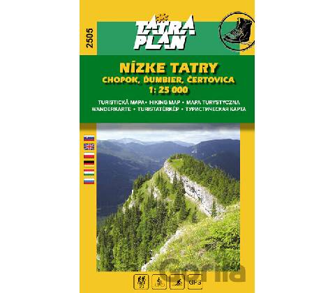 Mapa Nízke Tatry