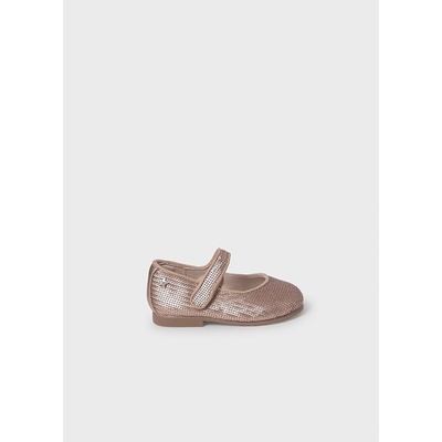 Mayoral 42476 baleríny balerínky flitry růžové zlato