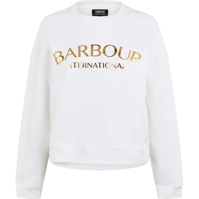 Barbour International Блуза Barbour International Laia Logo Sweatshirt - White