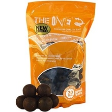 The One Boilies Rozpustné Gold Soluble Scopex Karamel 1kg 20mm