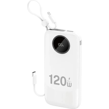 Dudao Преносима батерия Powerbank 10000mAh Dudao K13 Бяла (K13-White)