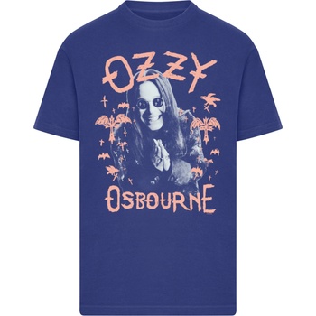 Mister Tee Тениска Ozzy Osbourne - Pink Bat T-Shirt light navy XXLUB-MP501328-01496 - Тъмносив, размер S