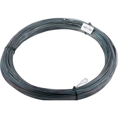 Vázací drát 1.4mm 2kg, černý/měkký/žíhaný