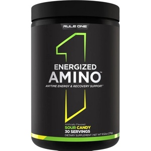 Rule 1 Energized Amino | with Natural Caffeine [270 грама] Orange Clementine