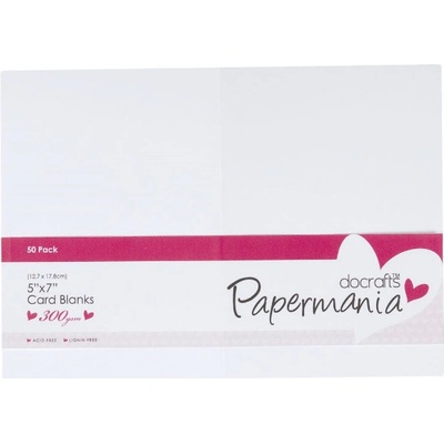 WEST DESIGN West Design 12,7 × 17,8 cm přání a obálky 50 ks (300 g/m2) bílé