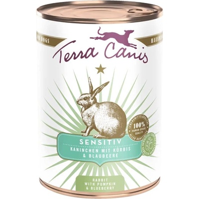 Terra Canis Sensitive Заек с тиква и боровинки 400 г