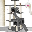 tectake Mačacie škrabadlo KNUT 186 cm