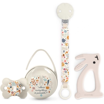 Suavinex Wonderland Gift Set 0-6 m Cream подаръчен комплект за бебета