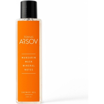 Tomas Arsov Mandarin Musk Mineral Notes parfumovaný sprchovací gél s hydratačným účinkom 200 ml