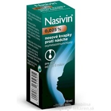 Nasivin 0,025% int.nas.1 x 10 ml