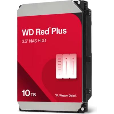 WD Red Plus WD100EFGX 10TB Вътрешен HDD твърд диск (WD100EFGX)