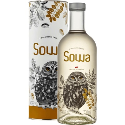 Dębowa Vodka Golden Sowa 40% 0,7 l (tuba)