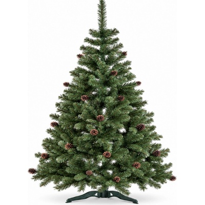 Aga Vánoční stromeček 150 cm s šiškami