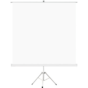 ESTILLO Проекторен екран на стойка ESTILLO, 180 x 180, 1: 1, Бял