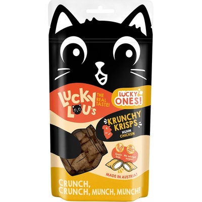 Lucky Lou Krunchy Krisps kuracie mäso 2 x 60 g