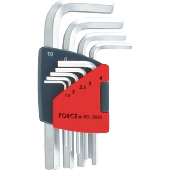 FORCE Комплект Г-образни шестограми Force - 1.5-10 mm, 9 бр (JN62850)