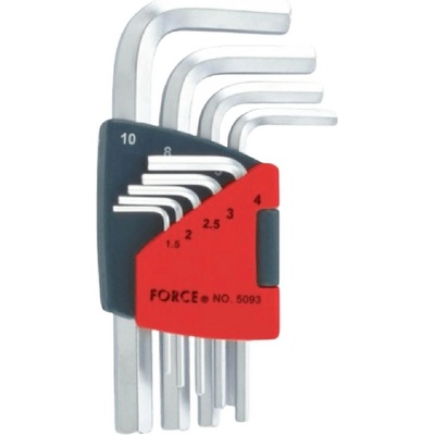 FORCE Комплект Г-образни шестограми Force - 1.5-10 mm, 9 бр (JN62850)