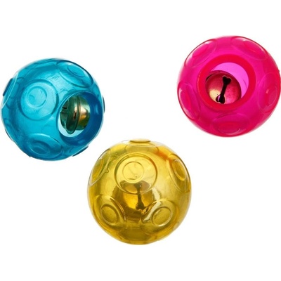 Karlie Hračka pro kočky míček s Catnipem a zvonkem 4cm