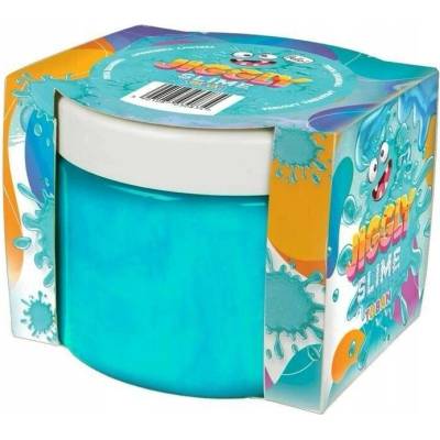 JIGGLY SLIME – TYRKYSOVÝ PERLEŤOVÝ 500G TUBAN
