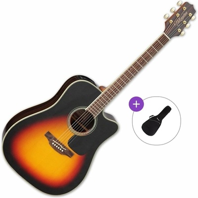 Takamine GD51CE Basic SET Brown Sunburst Електро-акустична китара Дреднаут