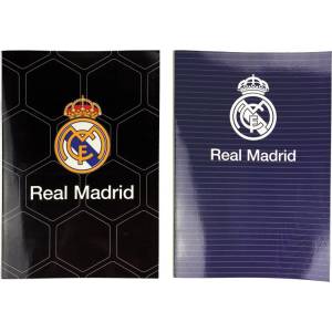  Тетрадка B5 40 листа, мека корица Real Madrid, асортимент (381-00400)