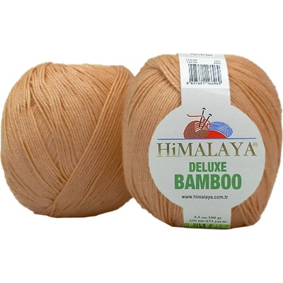 Himalaya příze DeLuxe Bamboo_124-22 hnědobéžová