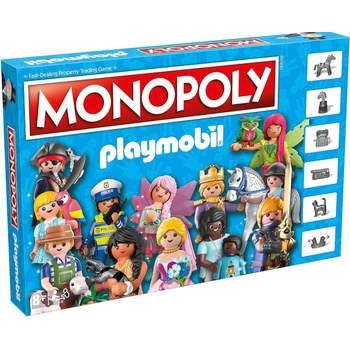Image 1 of Winning Moves Настолна игра Monopoly - Playmobil (WM03715)