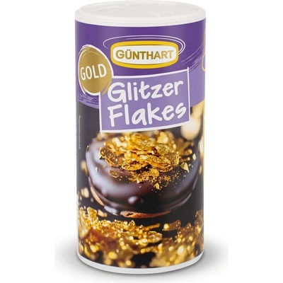 Jedlé zlato třpitivé vločky 50g - Gunthart – Hledejceny.cz