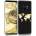 kwmobile Кейс с дизайн прозрачни за Samsung Galaxy S9 - златист