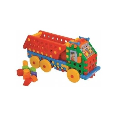 Mej Pol Building Blocks Educational Dump Truck