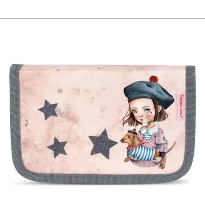 Belmil Ученически несесер Black&White Miia La Coquette pink - Belmil