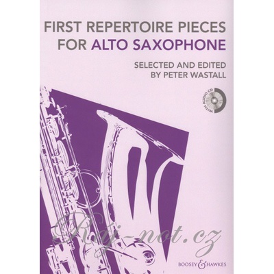 First Repertoire Pieces for Alto Saxofón + CD / alto saxofón + klavír