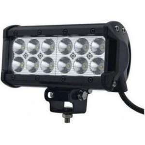  Универсален 36W Лед LED Халоген Фар Работна Лампа 12V - 24V с Насочена Spot Светлина за автомобил офроуд бус ван камион