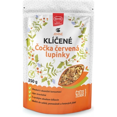 Semix Klíčená čočka červená lupínky 250 g