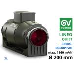 Vortice LINEO 200 QUIET Канален вентилатор звукоизолиран Vortice (VO17164)