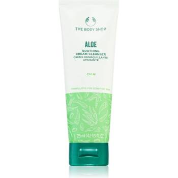 The Body Shop Aloe Soothing Cream Cleanser почистващо мляко за успокояване на кожата 125ml