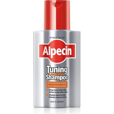 Alpecin Tuning Shampoo tónovací šampón na prvé šedivé vlasy 200 ml