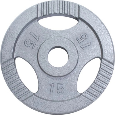 Gorilla Sports liatinový záťažový kotúč 15 kg 50 mm