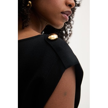 Elisabetta Franchi рокля от вискоза (AM30B62E2)