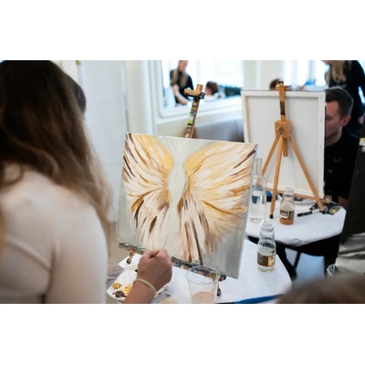 ArtMoment | Luxusní brunch s malováním zlatem