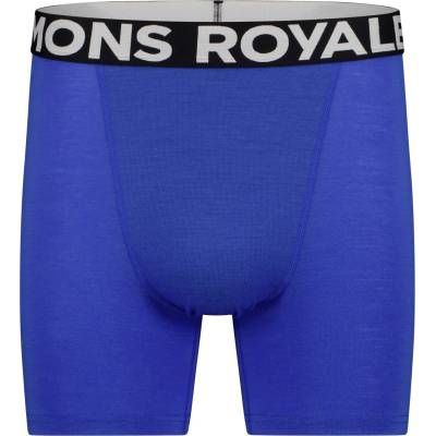 Mons Royale Мъжко мериносово термобельо Mons Royale Hold 'em Boxer Merino base layer - Ultramarine - размер XXL (015-0870-3215)
