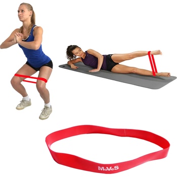 Image 1 of Mvs in motion ЛАСТИК ЛЕНТА В КРЪГ ЧЕРВЕН mini band moves