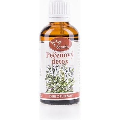 Serafin Pečeňový detox tinktúra zmes z pupeňov 50 ml