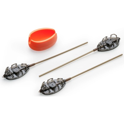 Mivardi Sada Rychlovýměnných Method Krmítek QMR Grip L Long 30 g + 40 g + 50 g + Formička