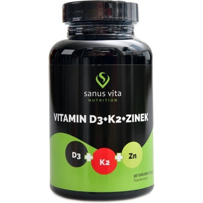 Sanus Vita Vitamin D3 + K2 + Zinek 90 tobolek